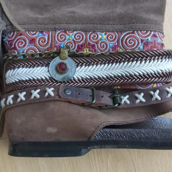Emonk Ibiza Sandal Boots Native Soul Size 41 EU 10 US