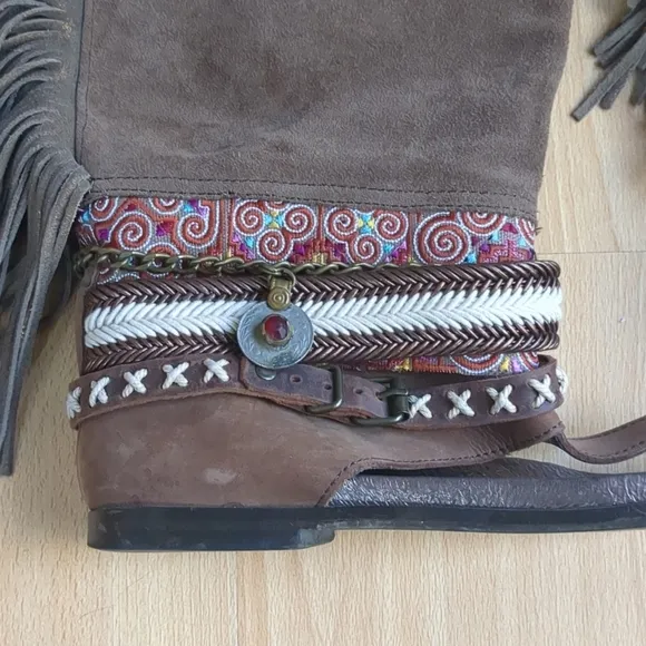 Emonk Ibiza Sandal Boots Native Soul Size 41 EU 10 US