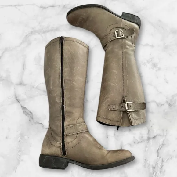 Eric Michael Leather Tall Riding Boots​