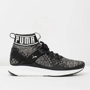 EUC Puma Ignite 3 Evoknit Black Athletic Shoes 11.5