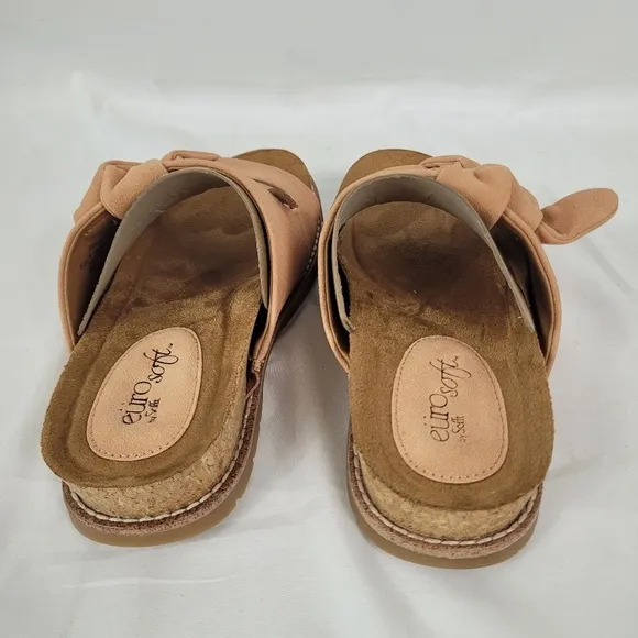 Eurosoft By Sofft Women's Golden Sandals Light Pink Size 6.5M New In Box