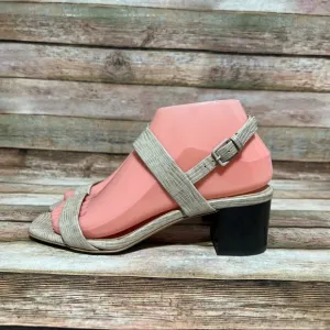 Everlane Embossed Lizzard Sandals