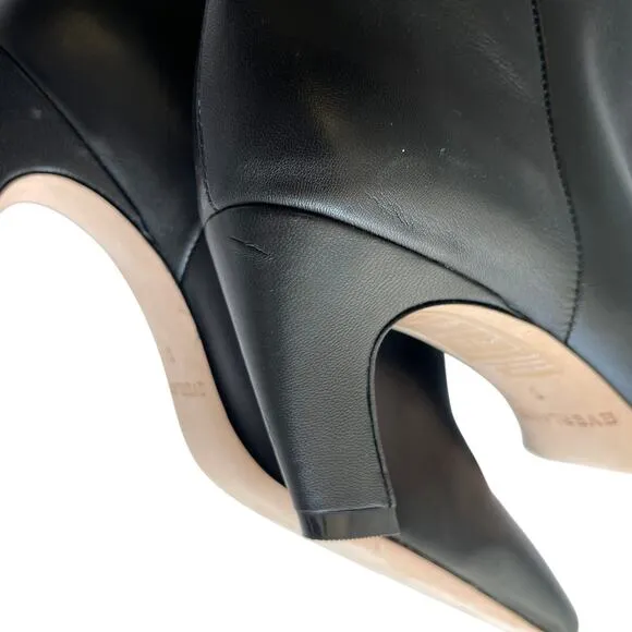 Everlane The Banana Boot Knee High Leather Pointed Toe Boot Size 8