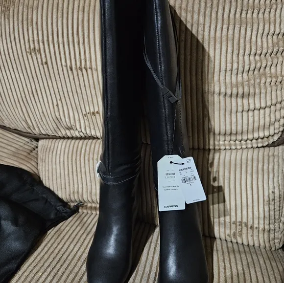 Express Tall black boots size 6