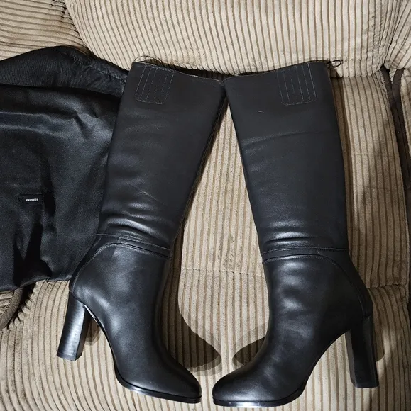 Express Tall black boots size 6