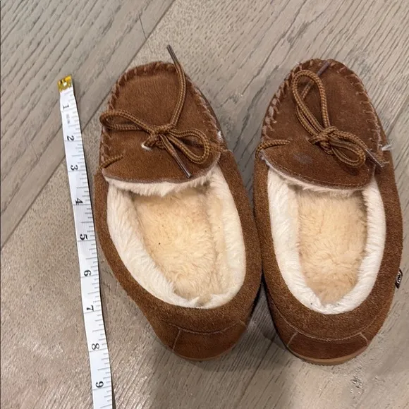 Fear of God Kids &amp; Cozy Cream and Brown Kids Slip-On Shoes