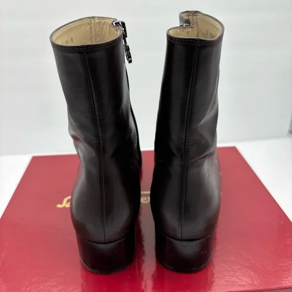 Ferragamo Brown Leather Boots DIFFERENT SIZES