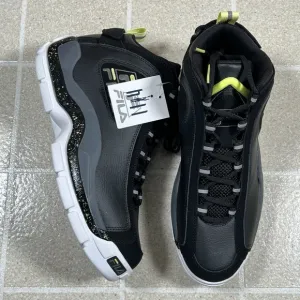 Fila Grant Hill 2 1BM01753-008 Mens Black Leather Athletic Basketball Shoes 11