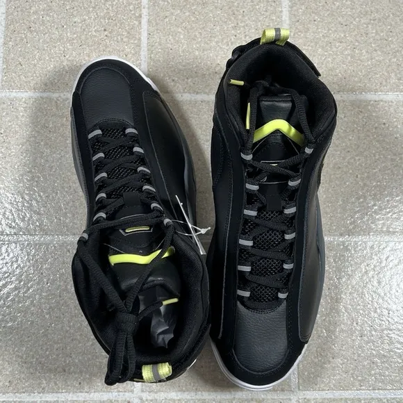 Fila Grant Hill 2 1BM01753-008 Mens Black Leather Athletic Basketball Shoes 11