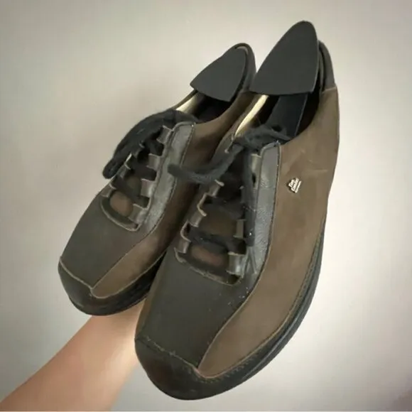 Finn Comfort Germany Brown Leather Lace-up Oxford Shoes - 3UK/5US 🇩🇪