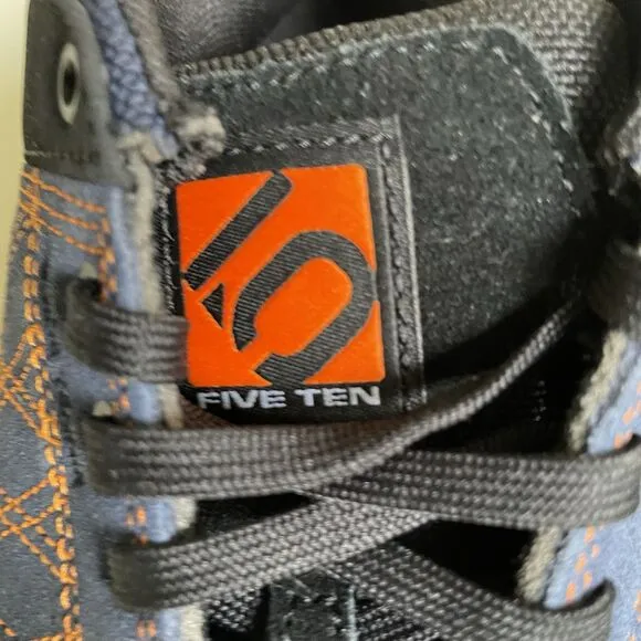 Five Ten Guide Tennie Women's 5.5 / 4 Youth Athletic Shoes Hike Bike Blue Orange