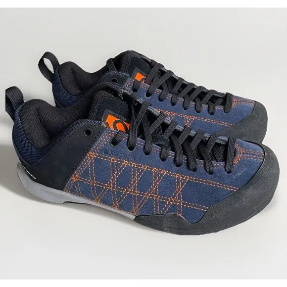 Five Ten Guide Tennie Women's 5.5 / 4 Youth Athletic Shoes Hike Bike Blue Orange