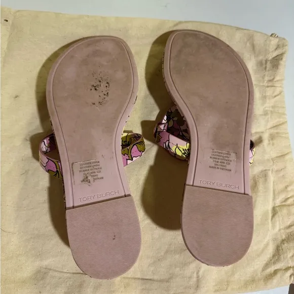 Floral Pink Sandals