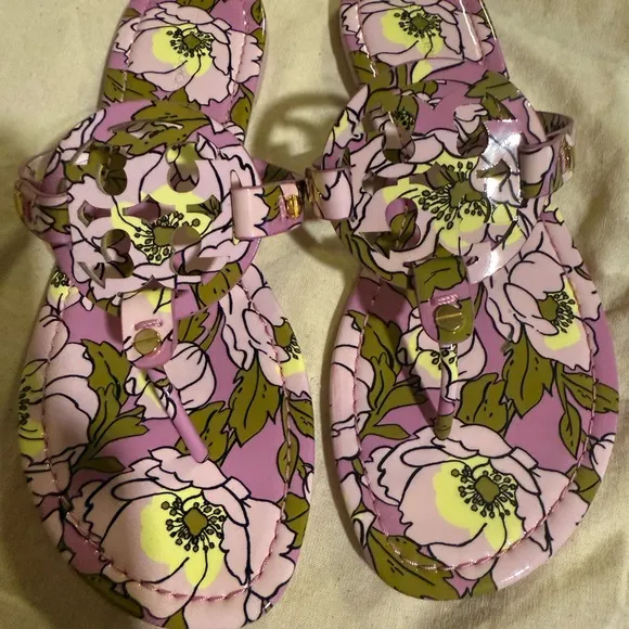 Floral Pink Sandals