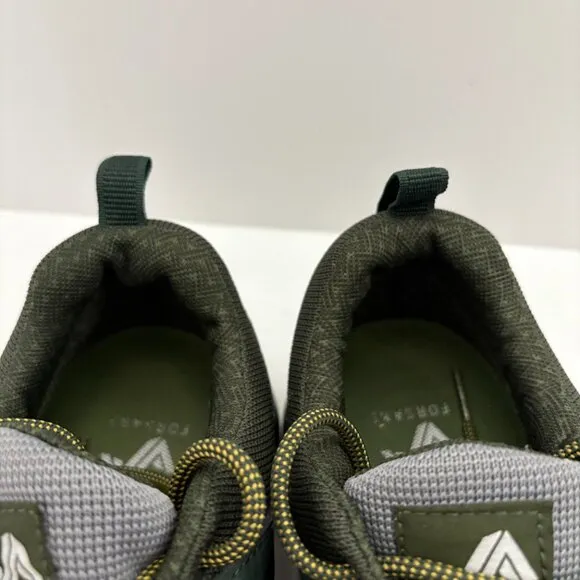 Forsake Men's Range Low Water Resistant Hiking Running Shoes Boots Sz 10.5 Green