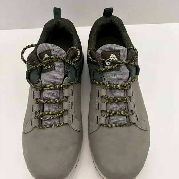 Forsake Men's Range Low Water Resistant Hiking Running Shoes Boots Sz 10.5 Green