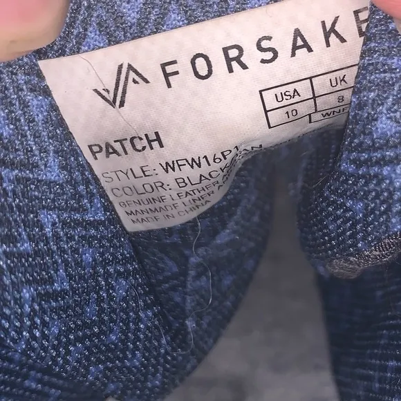 Forsake Patch Women’s Waterproof Black Hiking Boots Size 10
