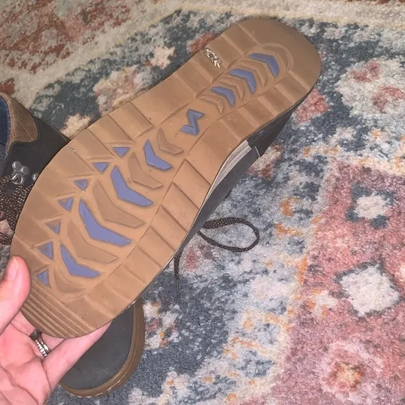 Forsake Patch Women’s Waterproof Black Hiking Boots Size 10