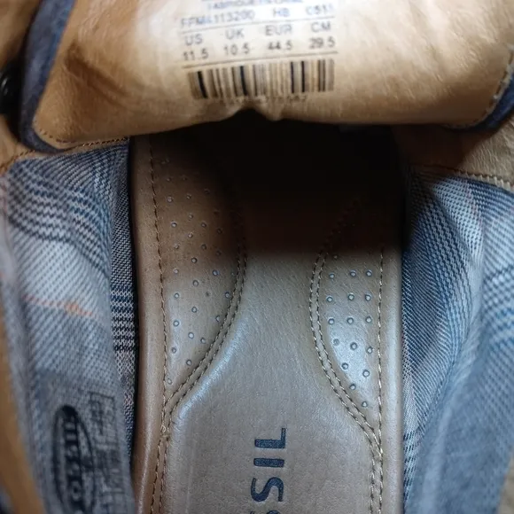 FOSSIL Desert Chukka Ankle Boots Men's Size 11.5 D