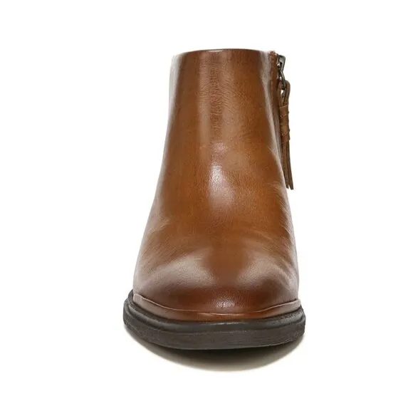 FRANCO SARTO NEMI WOMENS LEATHER BOOTIES ANKLE BOOTS