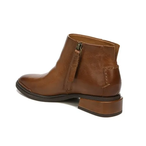FRANCO SARTO NEMI WOMENS LEATHER BOOTIES ANKLE BOOTS
