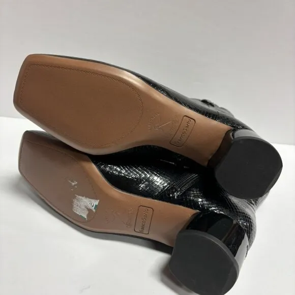 Franco Sarto Women’s Noah Black Ankle Boots, Size 8.5 M
