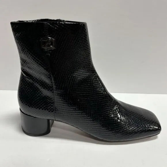 Franco Sarto Women’s Noah Black Ankle Boots, Size 8.5 M