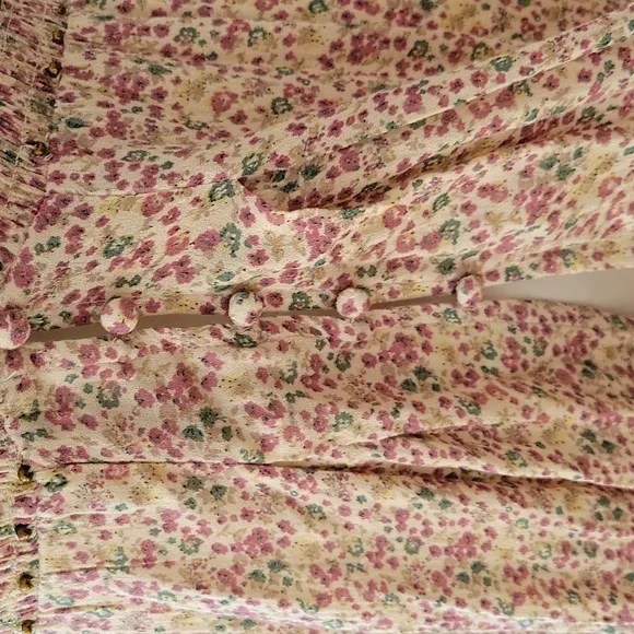 Free People intimately free  Kadence beaded smocked  Robe / Duster