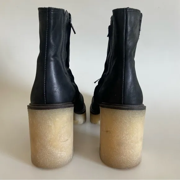 FREE PEOPLE James Chelsea Boots Women’s Size 39.5/8.5-9 Black Leather