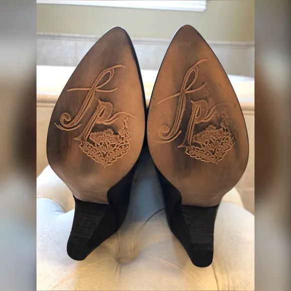 Free People Slouchy Leather Boots Size 36