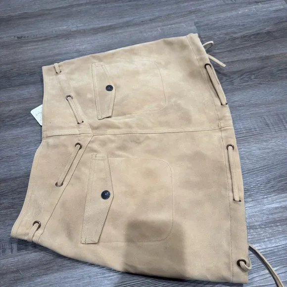 Free People We The Free Sierra Mini Skirt in Chesapeake