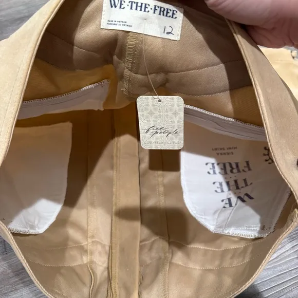 Free People We The Free Sierra Mini Skirt in Chesapeake