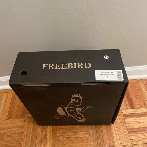Freebird Brown Ankle Boots Size 8