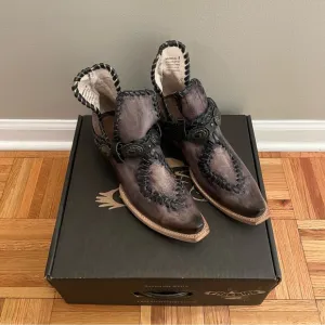 Freebird Brown Ankle Boots Size 8