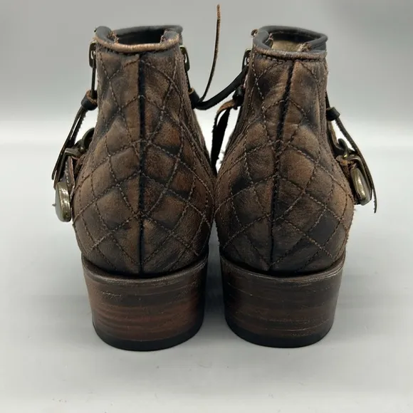 Freebird by Steven Grand Buckle Strap Ankle Booties sz|9