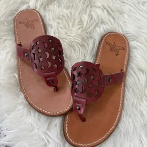 Freebird by Steven Vallarta Sandals • Moon &amp; Stars • Size 9