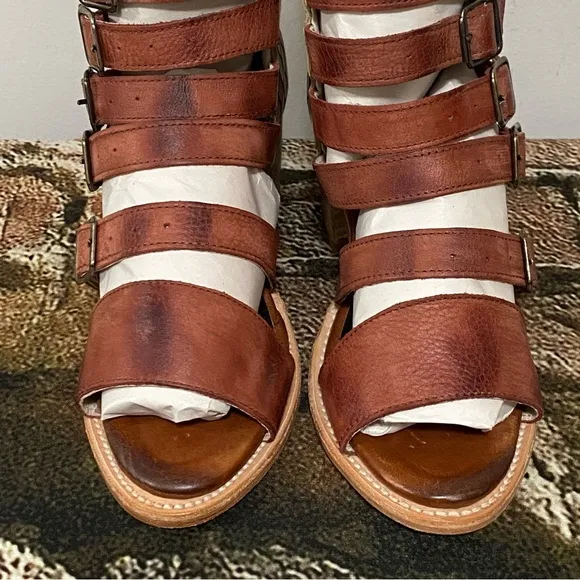 Freebird Rust Country Sandals Size 8