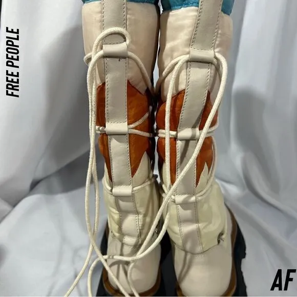 FREE PEOPLE MONTROSE PUFFER BOOTS NEW