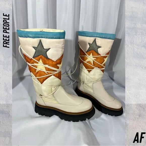 FREE PEOPLE MONTROSE PUFFER BOOTS NEW