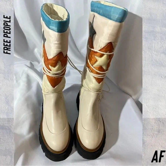 FREE PEOPLE MONTROSE PUFFER BOOTS NEW