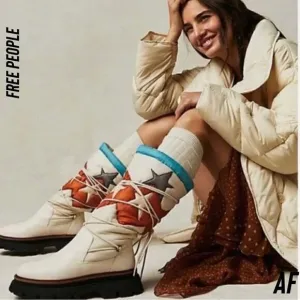 FREE PEOPLE MONTROSE PUFFER BOOTS NEW