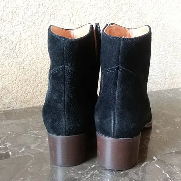 French Connection Suede Ankle Boots sz 41 NWOB