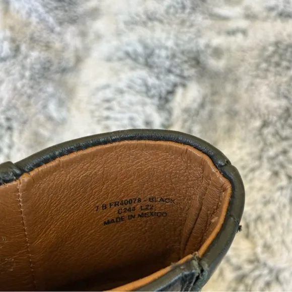 Frye Black Ankle Boots