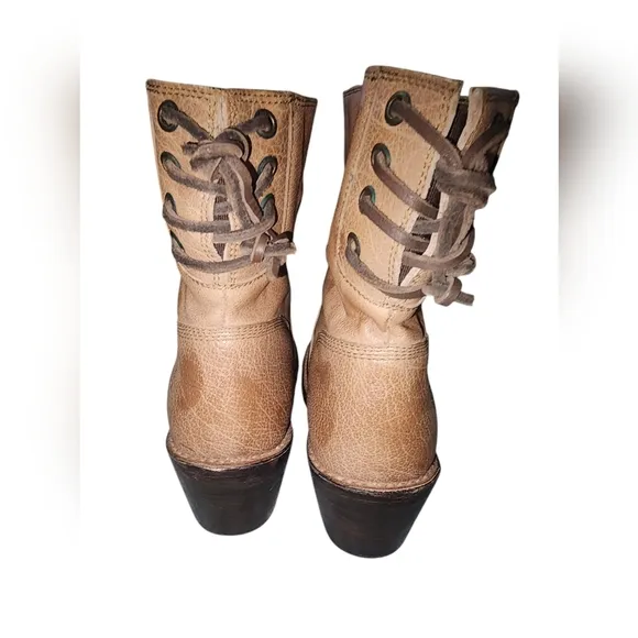 Frye Carmen Back Lace Ankle Boots, Women's 8