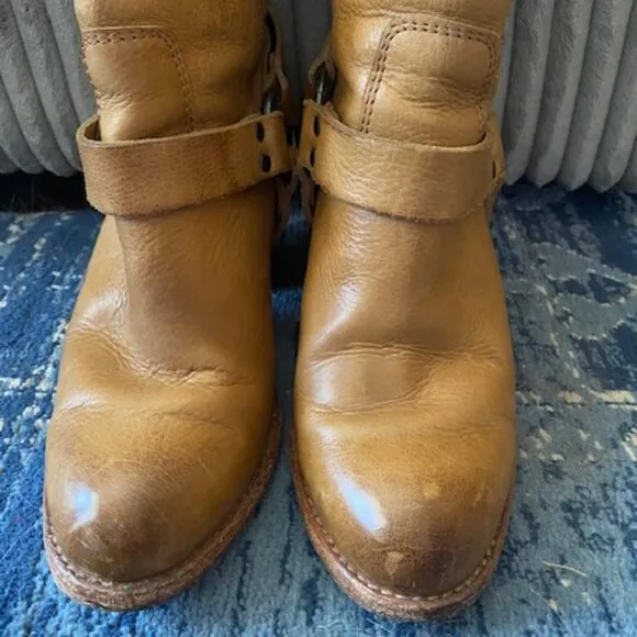 Frye Harness Ankle Boots