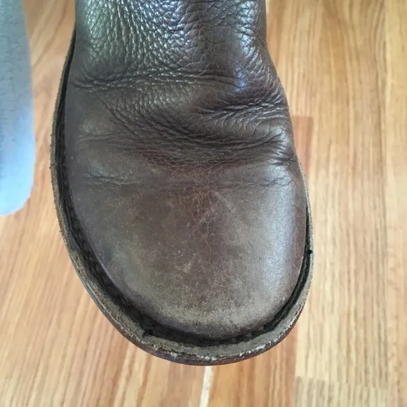 Frye kids brown Paige tall boots size 1