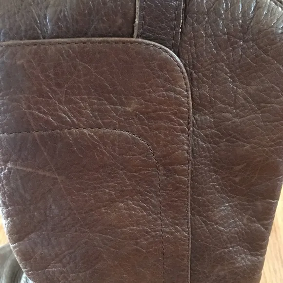 Frye kids brown Paige tall boots size 1