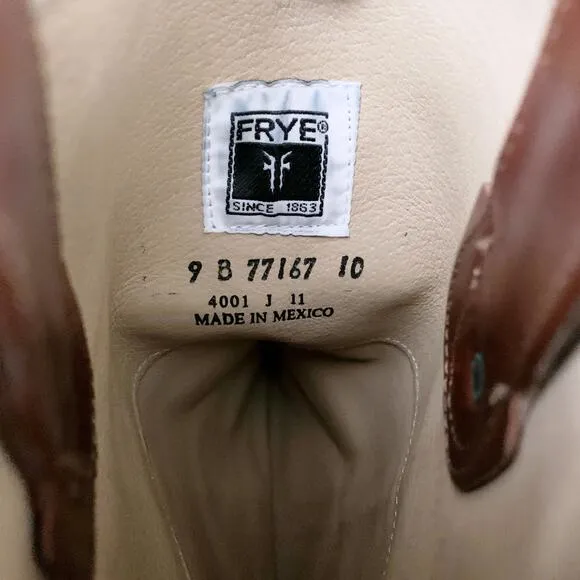 Frye Melissa Button Lug-Sole Tall Riding Boots