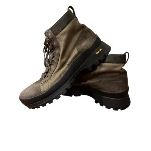 Frye Men’s Korver Olive Green/Black Lace Up Casual Utility Boots 12
