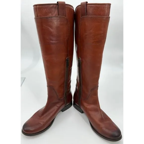 Frye Paige Tall Riding Boot 8B (34767932-RDO)